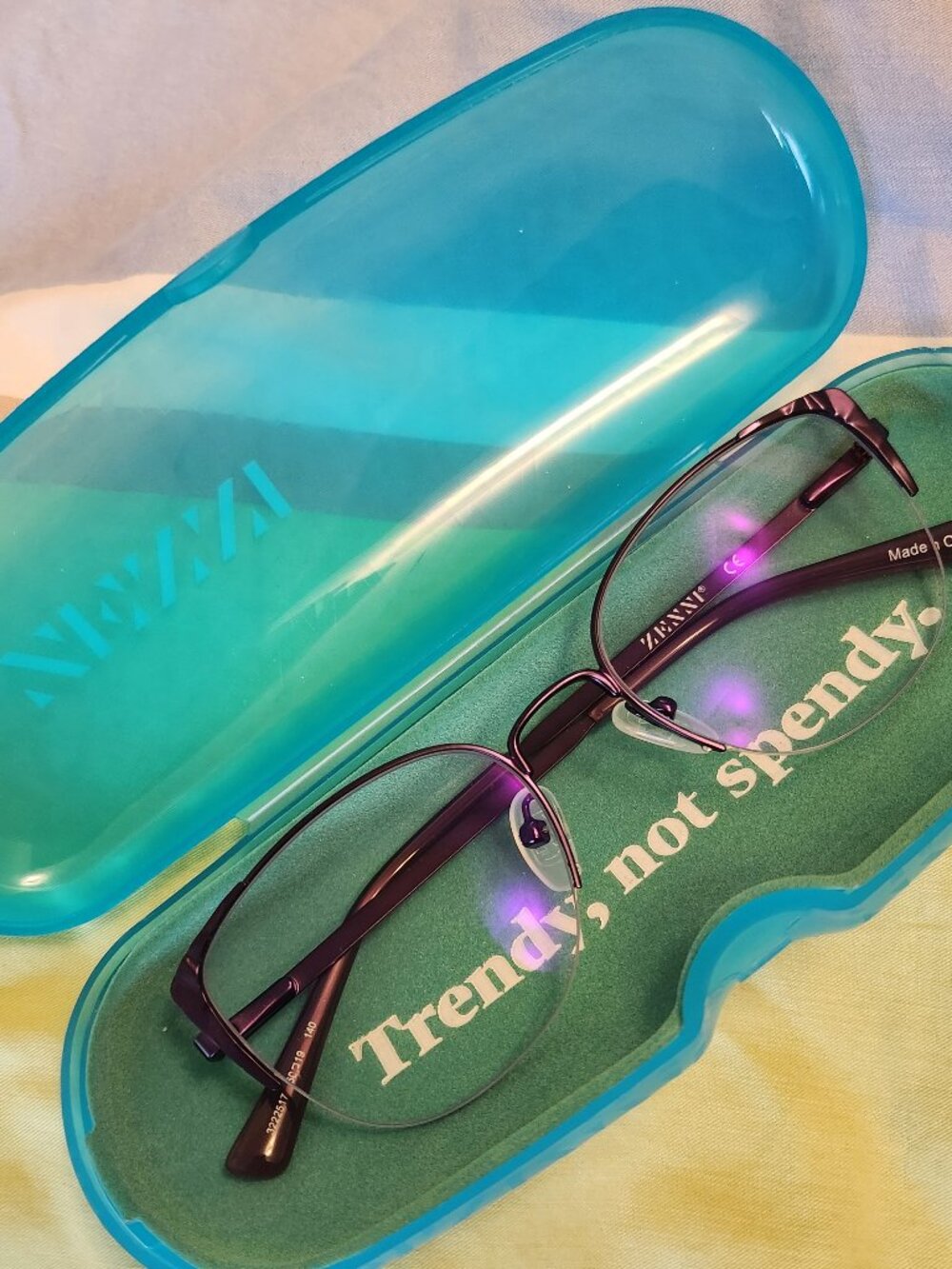 Zenni Night Driving glasses